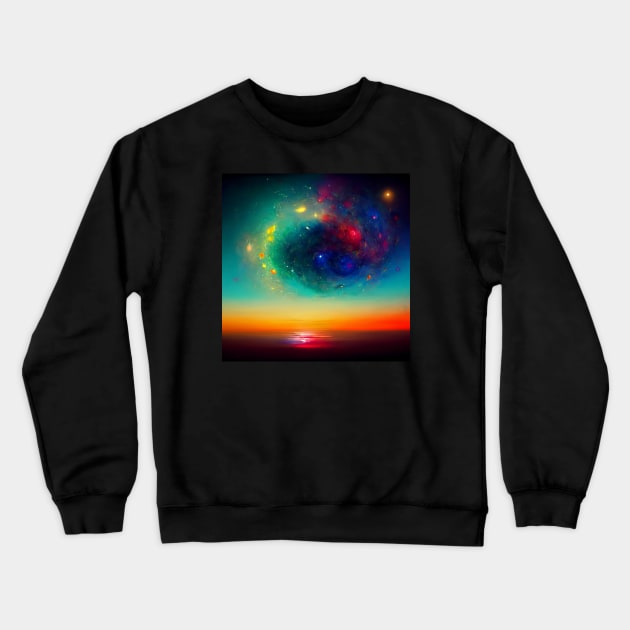 The endless of the universe Crewneck Sweatshirt by etherElric